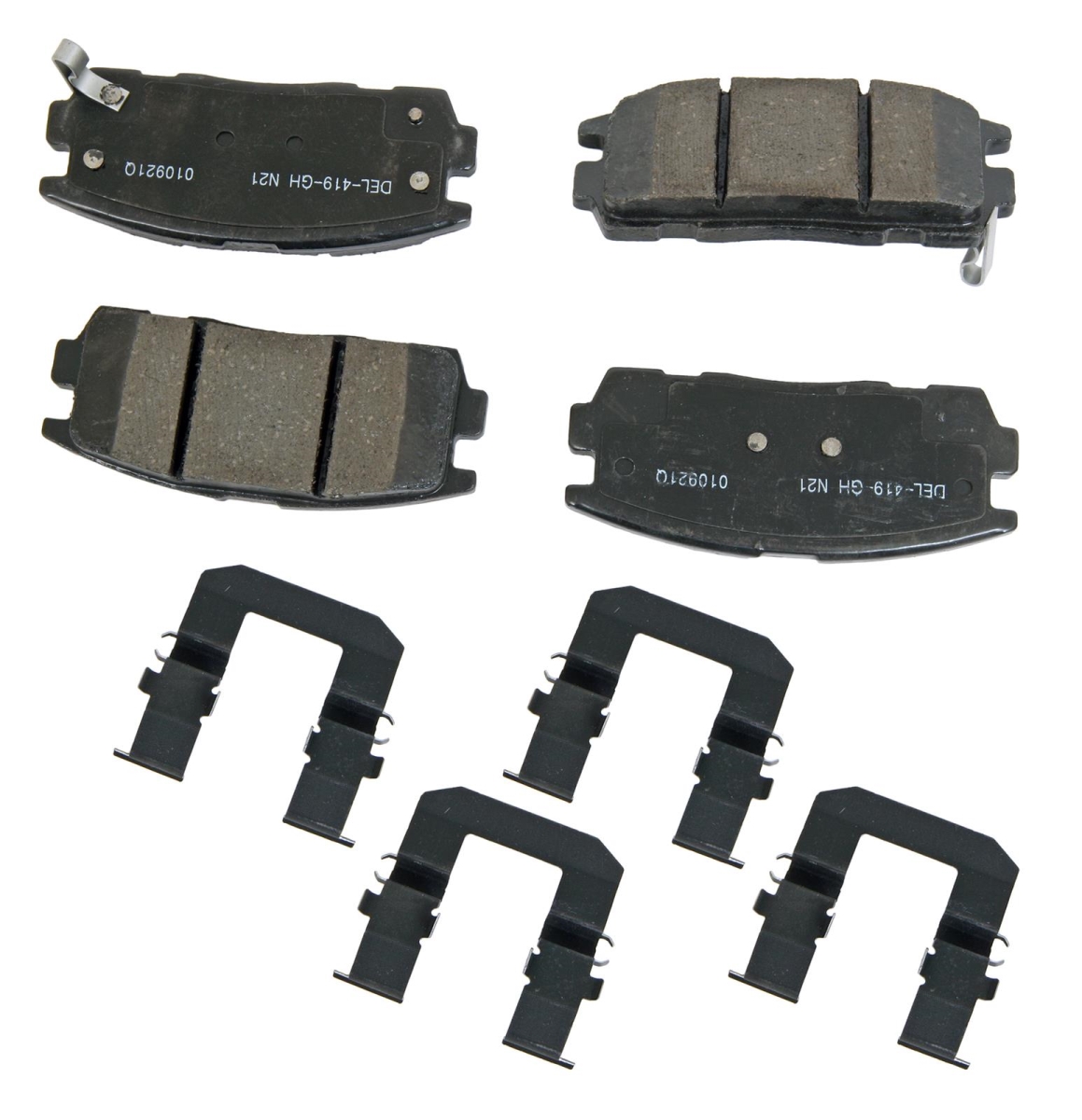 17D1275CHF1 Front Disc Brake Pad Set for 2012-2014 Chevrolet Captiva Sport