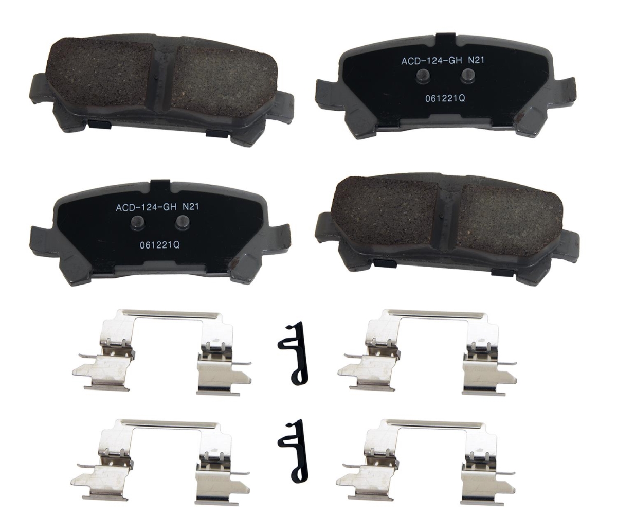 14D1806CHF1 Front Disc Brake Pad Set for 2017-2017 GMC Canyon