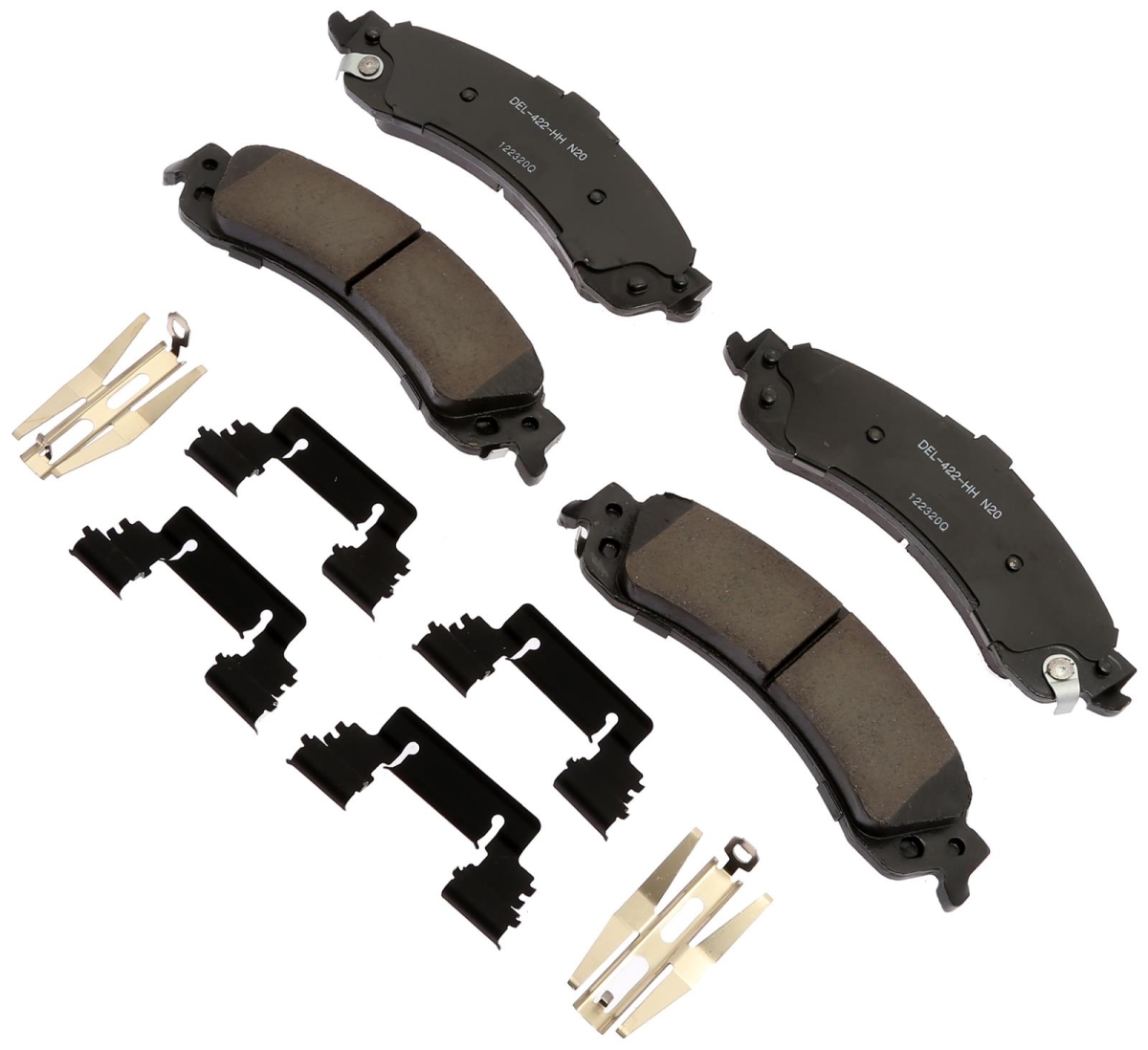 17D834CHF1 Rear Disc Brake Pad Set for 2002-2002 Chevrolet Avalanche 1500