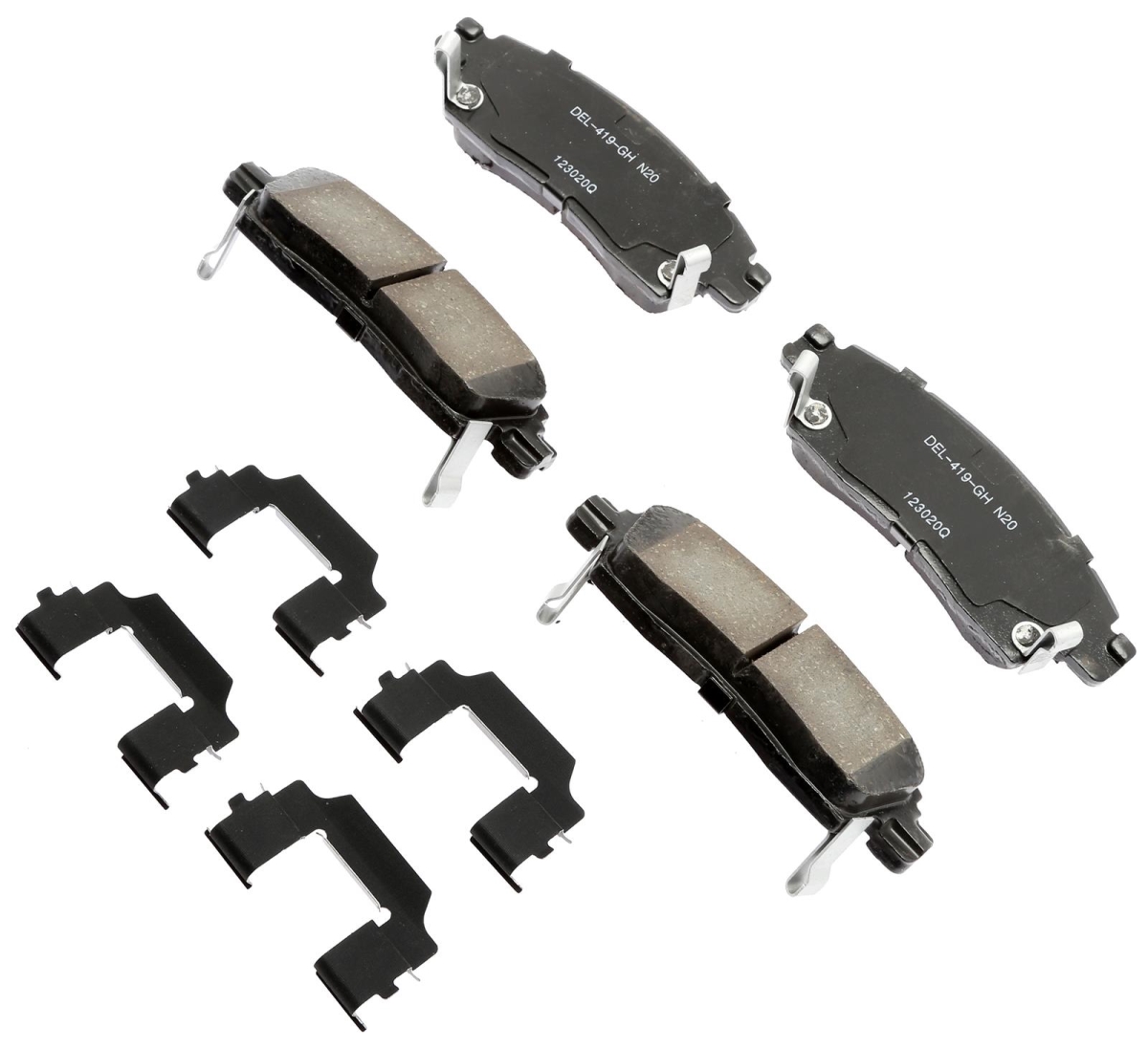 17D883CHF1 Rear Disc Brake Pad Set for 2007-2016 GMC Acadia