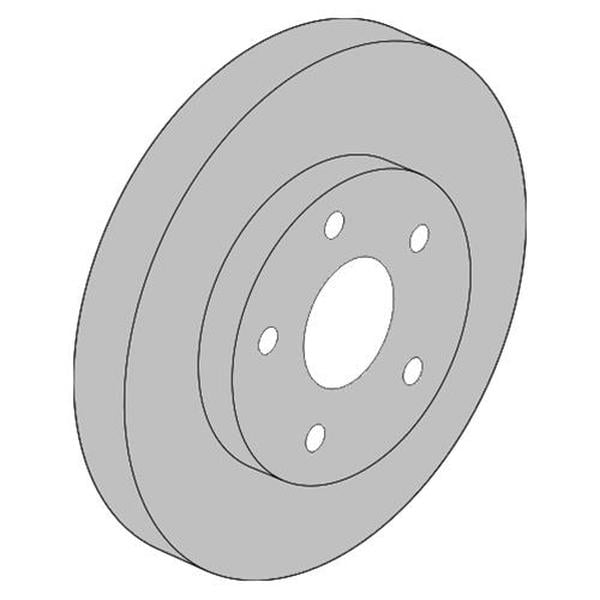 13546861 Front Disc Brake Rotors for 2018-2021 Buick Enclave