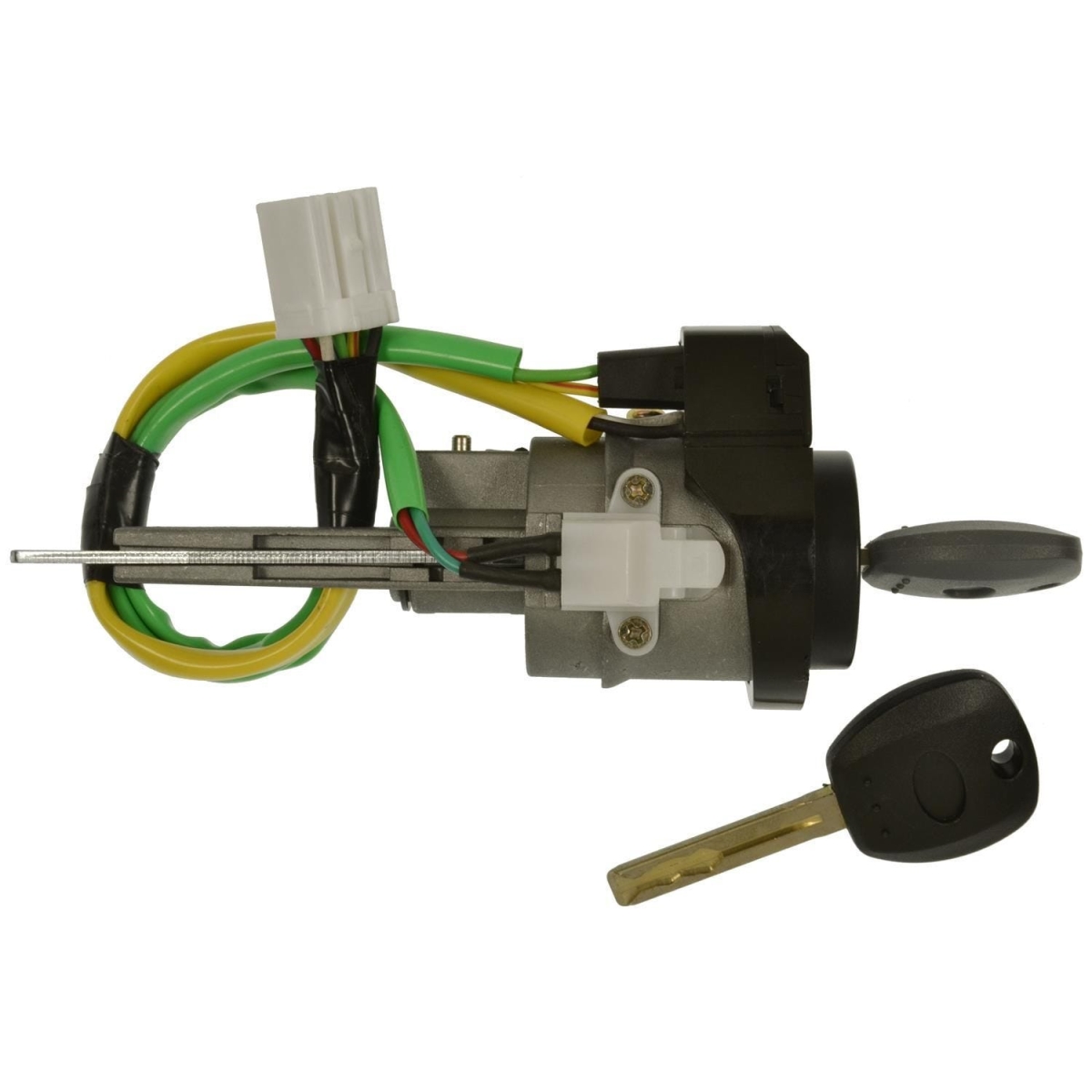 US-477L Ignition Lock Cylinder for Hyundai Azera, Black & Grey
