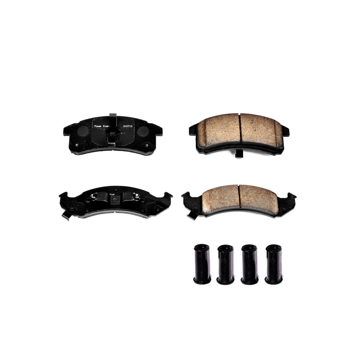 PowerStop 17-623 Front Z17 Evolution Plus Disc Brake Pad Set with Hardware Kit for 1994-1999 Buick LeSabre