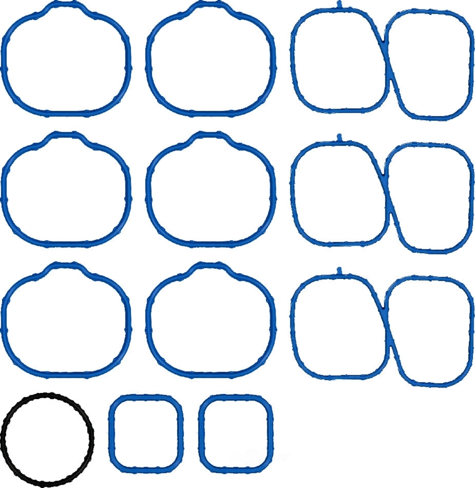 11-10670-01 Lower & Upper Engine Intake Manifold Gasket for 2007-2010 Ford Edge