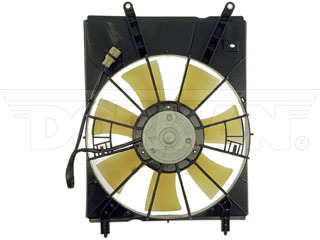 Dorman 620-536 Radiator Fan Assembly Without Controller for 1998-2003 Toyota Sienna - Black