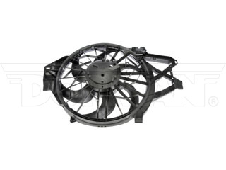 Dorman 620-138 Radiator Fan Assembly Without Controller for 1999-2004 Ford Mustang - Black