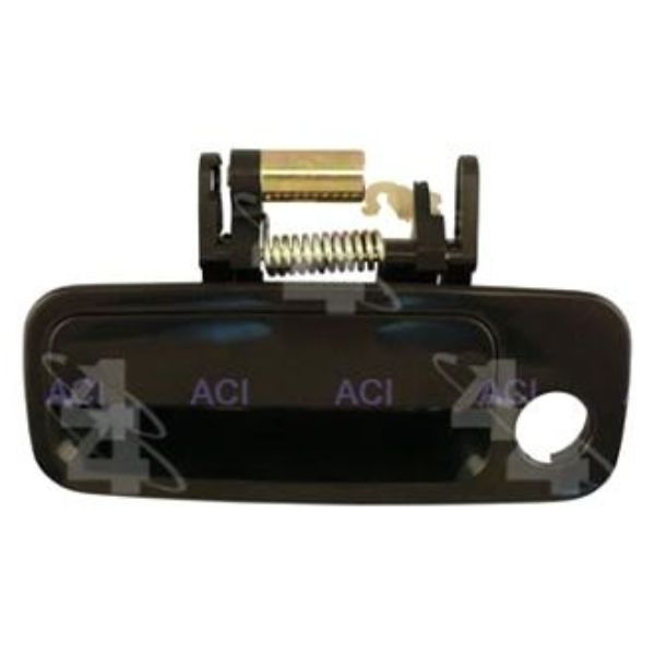 60805 Front Left Exterior Door Handle for 1997-2001 Toyota Camry, Smooth Black