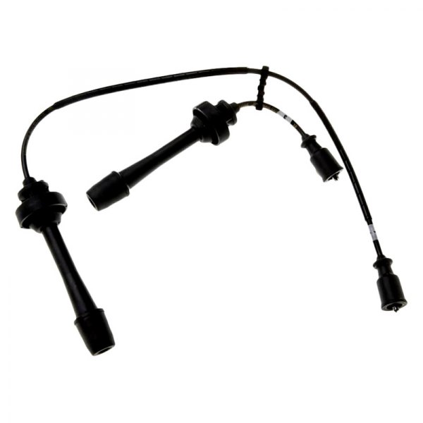 Spark Plug Wire Set - Black - Set of 4 - High Durability