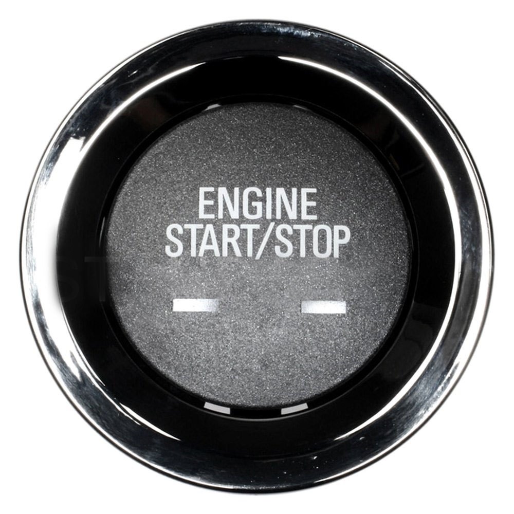 Push Start Switch for 2010-2015 Buick LaCrosse, Black & Gray