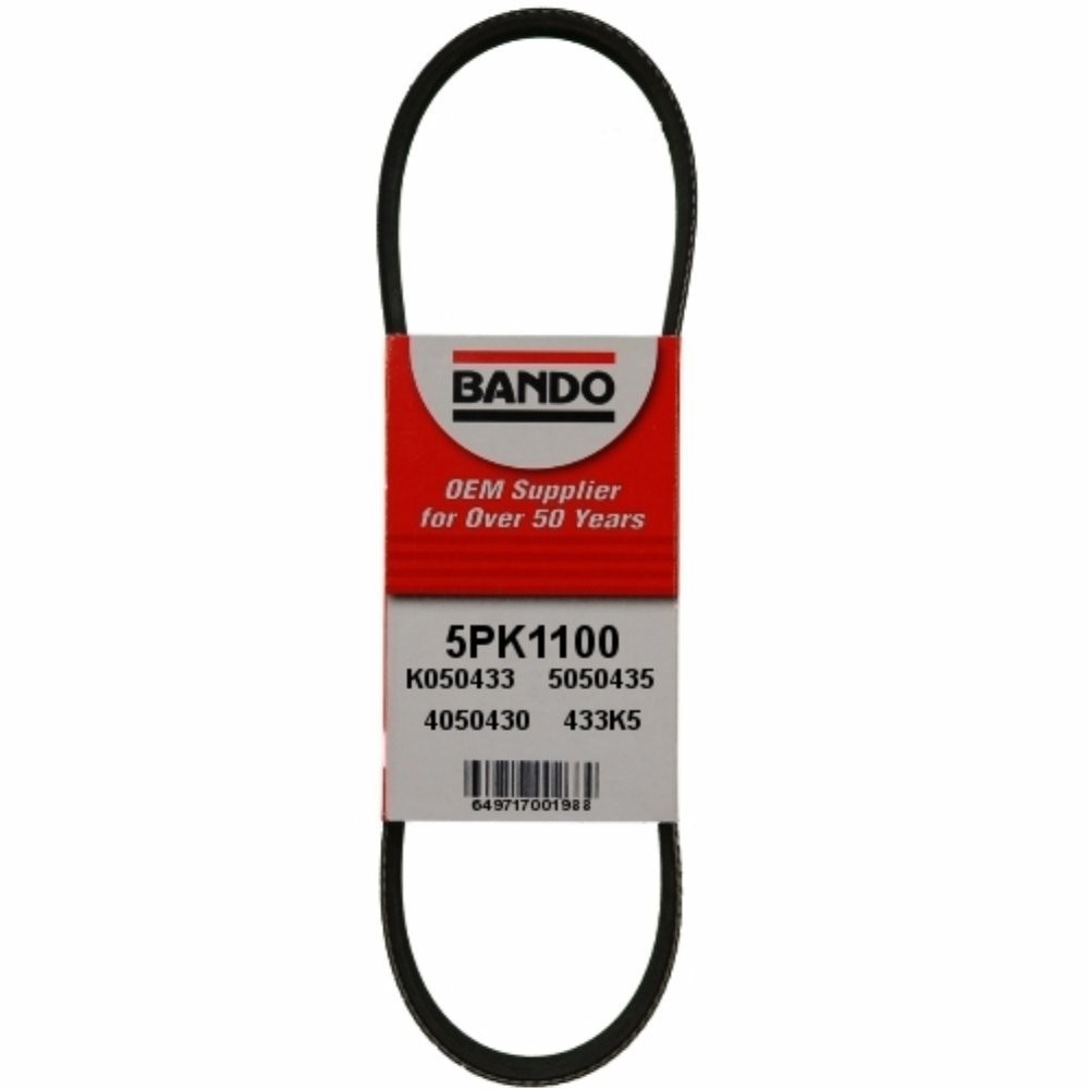 5PK1100 Serpentine Belt for 1998-2001 Toyota Camry - Pack of 5