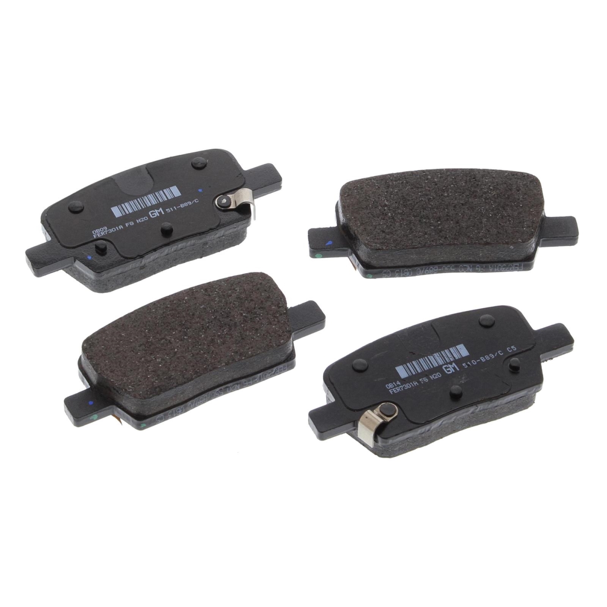 84769879 Rear Disc Pad Kit for 2017-2019 GMC Acadia