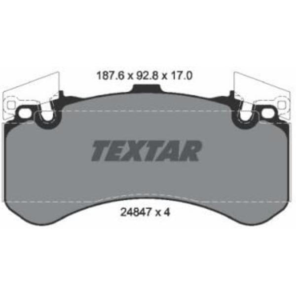 2484701 Brake Pad Set - Disc Brake