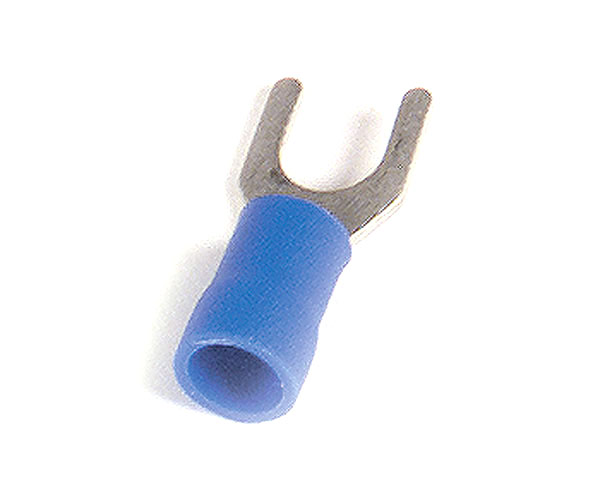 Fork Terminal, #4 to #6 Stud Size, 100 PK