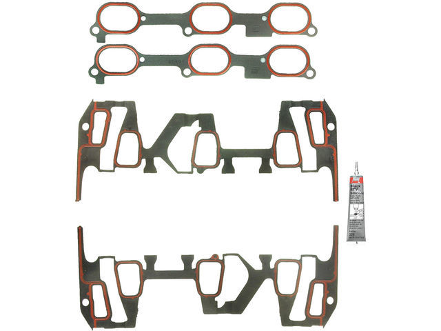 AMS3507P Lower & Upper Engine Intake Manifold Gasket Set for 2000-2005 Chevrolet Impala