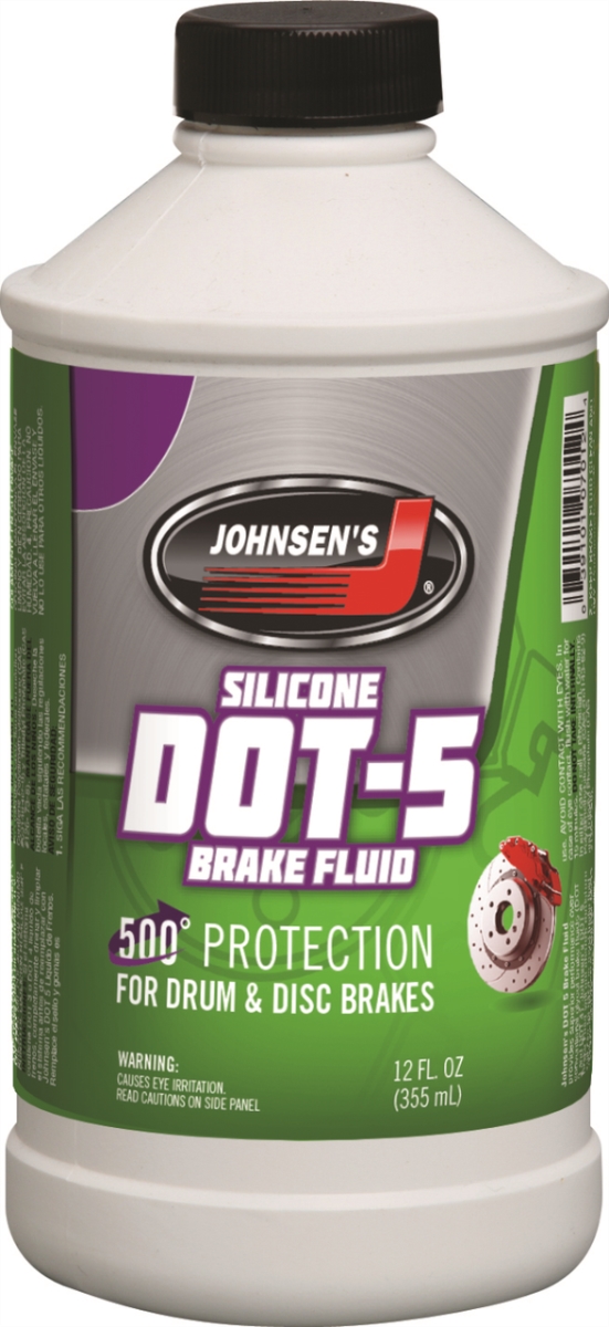 Picture of Johnsens 7012-6 12 oz Silicone Dot 5 Brake Fluid