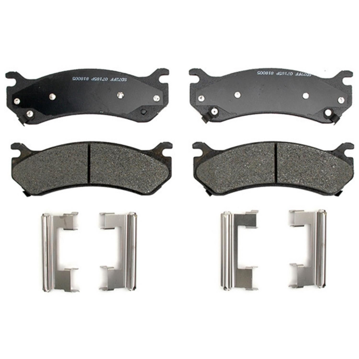 17D785MHF1 Front Brake Pad Set for 2003-2005 GMC Savana 2500