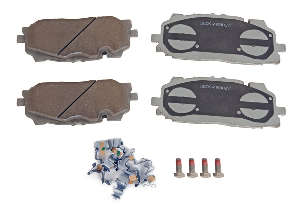 Front Brake Pads with Hardware for 2017-2021 Audi Q7