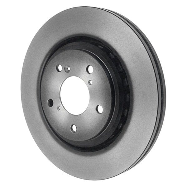 Front Brake Rotor - Silver - Front Position - High Carbon Content