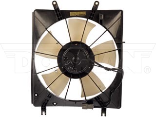 Dorman 620-248 Radiator Fan Assembly Without Controller for 2004-2008 Acura TL - Black