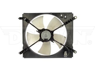 Dorman 620-542 Radiator Fan Assembly Without Controller for 1999-2001 Toyota Camry, 1999-2001 Toyota Solara - Black