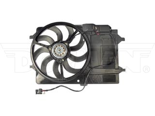 Dorman 620-902 Radiator Fan Assembly Without Controller for 2002-2008 Mini Cooper - Black