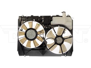 Dorman 620-555 Dual Fan Assembly with Controller & Reservoir for 2004-2006 Lexus RX330 - Black