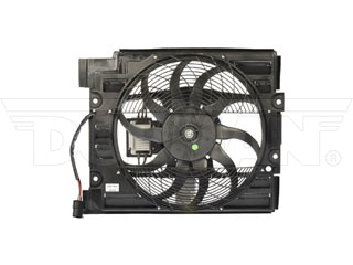 Dorman 620-904 Condenser Fan Assembly with Controller for 2001-2003 BMW 525i, 1999-2000 BMW 528i & 2001-2003 BMW 530i