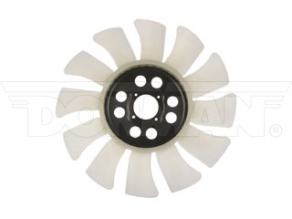 Dorman 620-149 Plastic Clutch Fan Blade for 1995-1996 Ford Explorer, 1995-1996 Ford Ranger - White