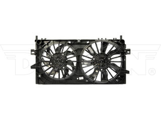 Dorman 620-974 Dual Fan Assembly Without Controller for 2008-2009 Buick, 2006-2016 Chevrolet & 2005-2008 Pontiac - Black