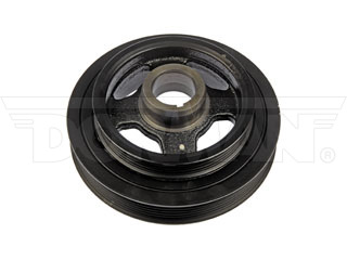 Dorman 594-303 Harmonic Balancer Assembly for 2002-2004 Infiniti, 2002-2008 Nissan - Black