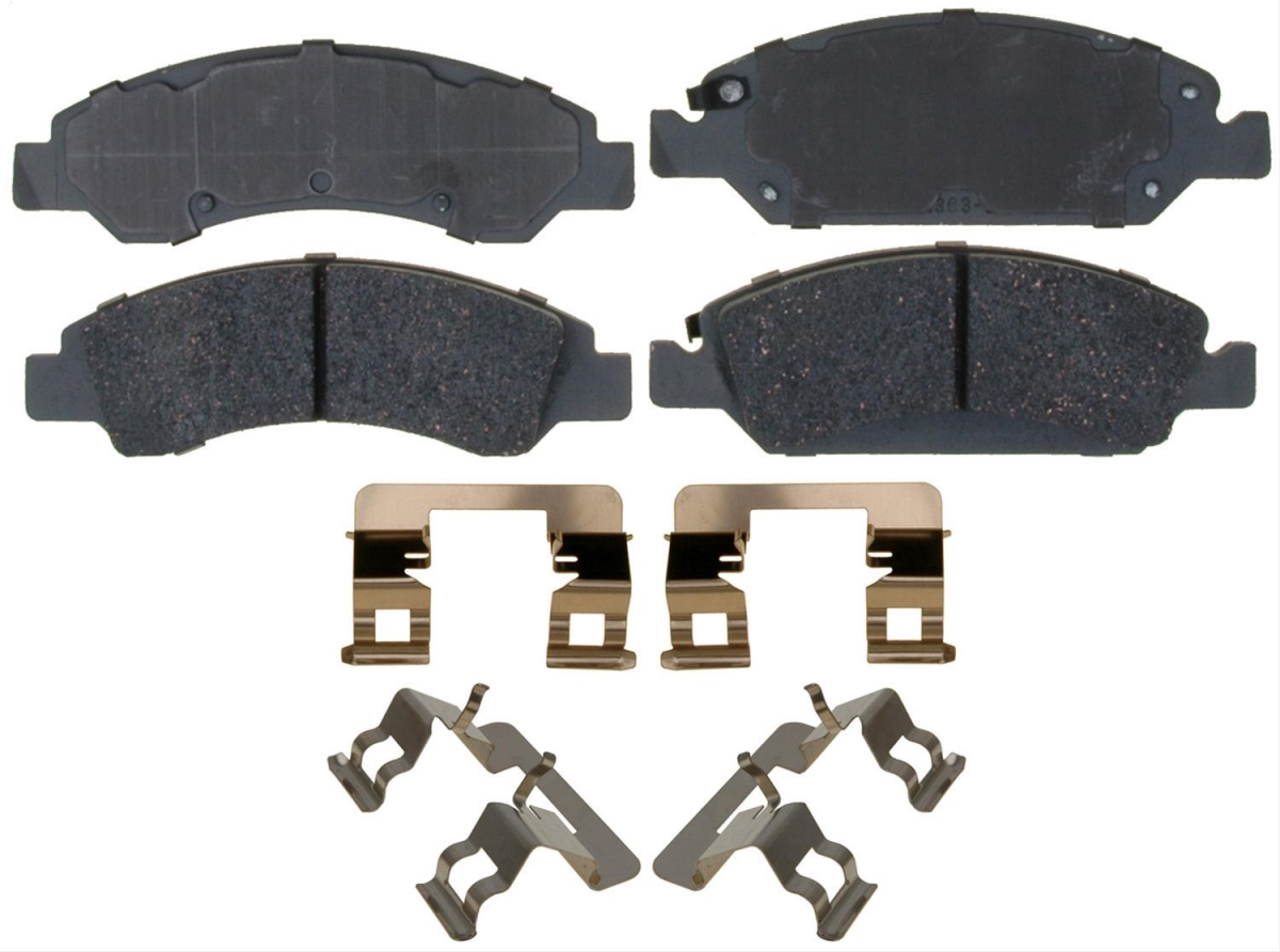 14D1363CH Front Disc Brake Pad Set for 2008-2008 Cadillac Escalade Base