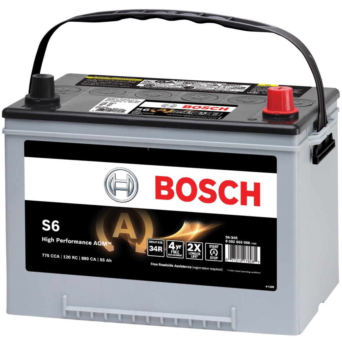 S6-34R High Performance AGM Battery