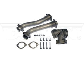 Dorman 679-005 Turbocharger Up-Pipe Kit for 1999-2003 Ford, 2002-2004 IC Corporation & 1996-2004 International - Natural -  Dorman Products Inc