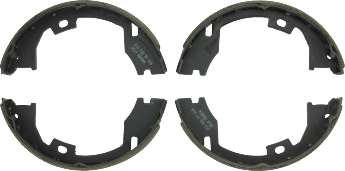 BS854 Blue Parking Brake Shoes for 2011-2018 Ram 3500