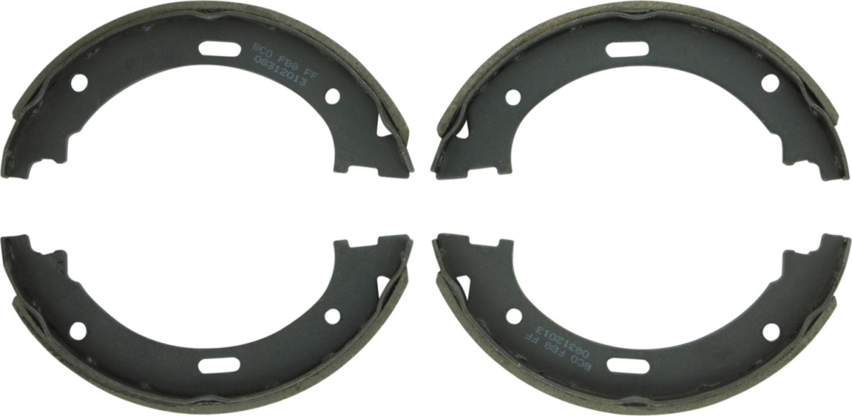 BS868 Blue Parking Brake Shoes for 2004-2015 Nissan TITAN