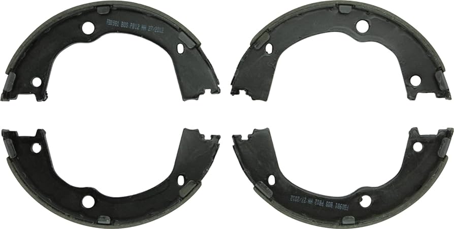 BS981 Parking Brake Shoe Set for 2011-2013 Kia Sorento