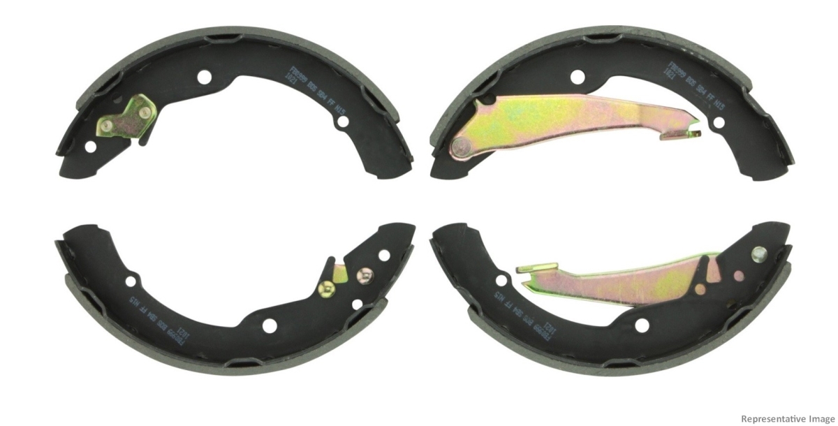 BS1004 Blue Brake Shoes for 2012-2018 Ford Focus