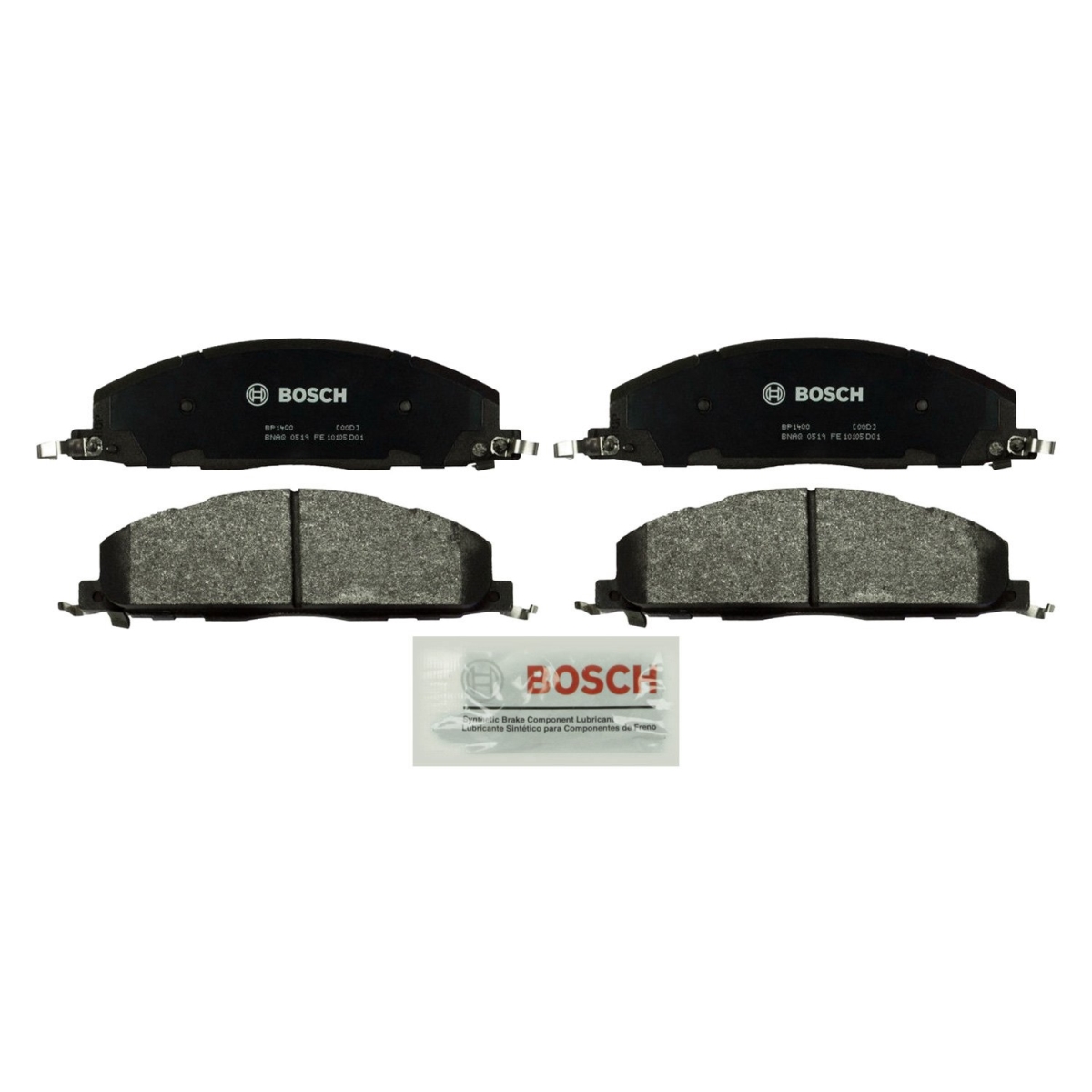 BP1400 QuietCast Premium Disc Brake Pads for 2011-2018 Ram 3500