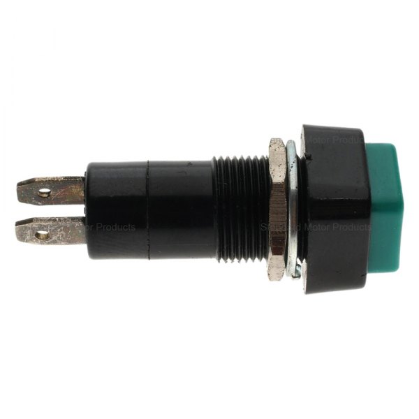 DS-1793 Push Button Switch, Green & Black Finish
