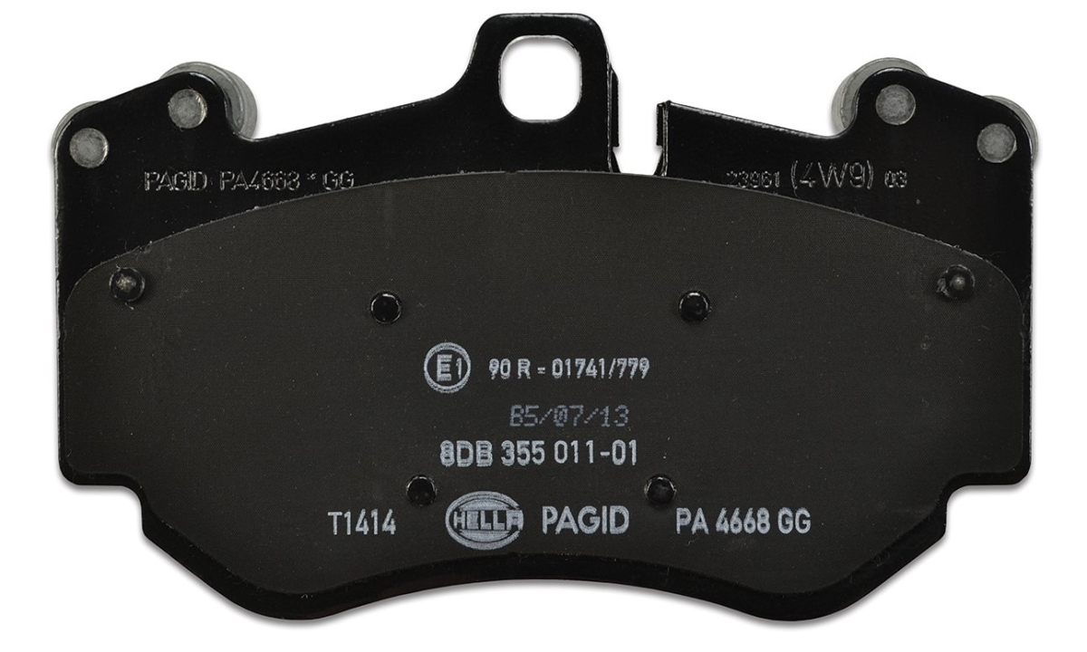 355011011 Front Disc Brake Pad for 2005-2006 & 2009-2010 Porsche Cayenne