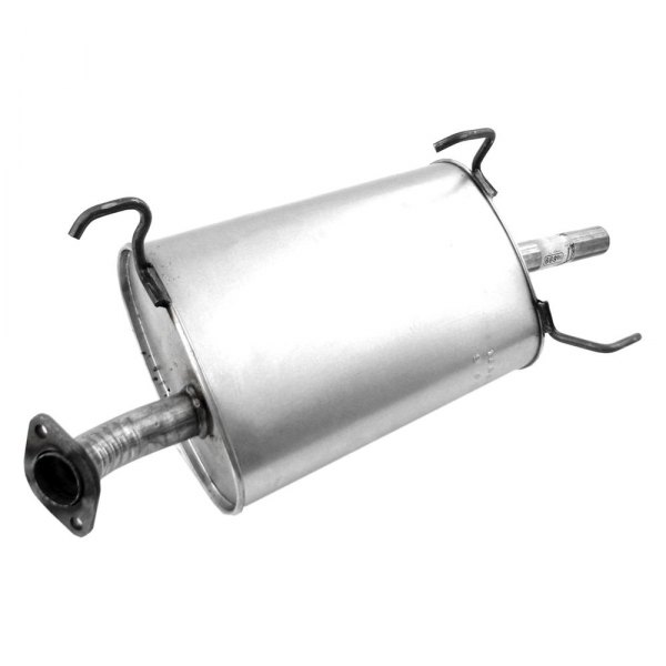 Exhaust Muffler Assembly - Aluminized Steel - Compatible with 2000-2006 Nissan Sentra