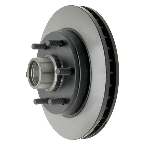 Front Disc Brake Rotor & Hub Assembly - Silver - Front - Advanced Technology