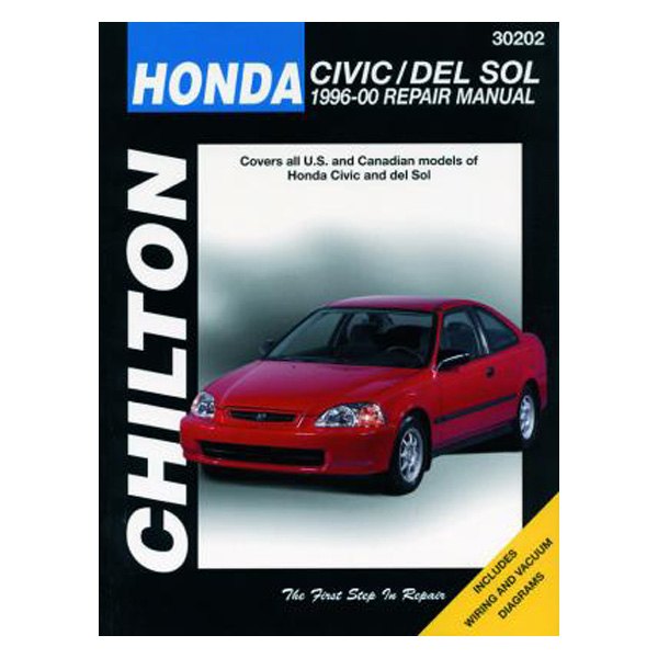 Chilton 30202 Repair Manual for 19962000 Honda Civic