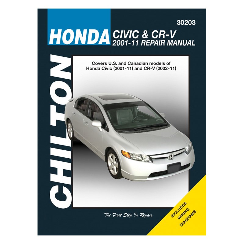 Chilton 30203 Repair Manual for 20012010 Honda Civic