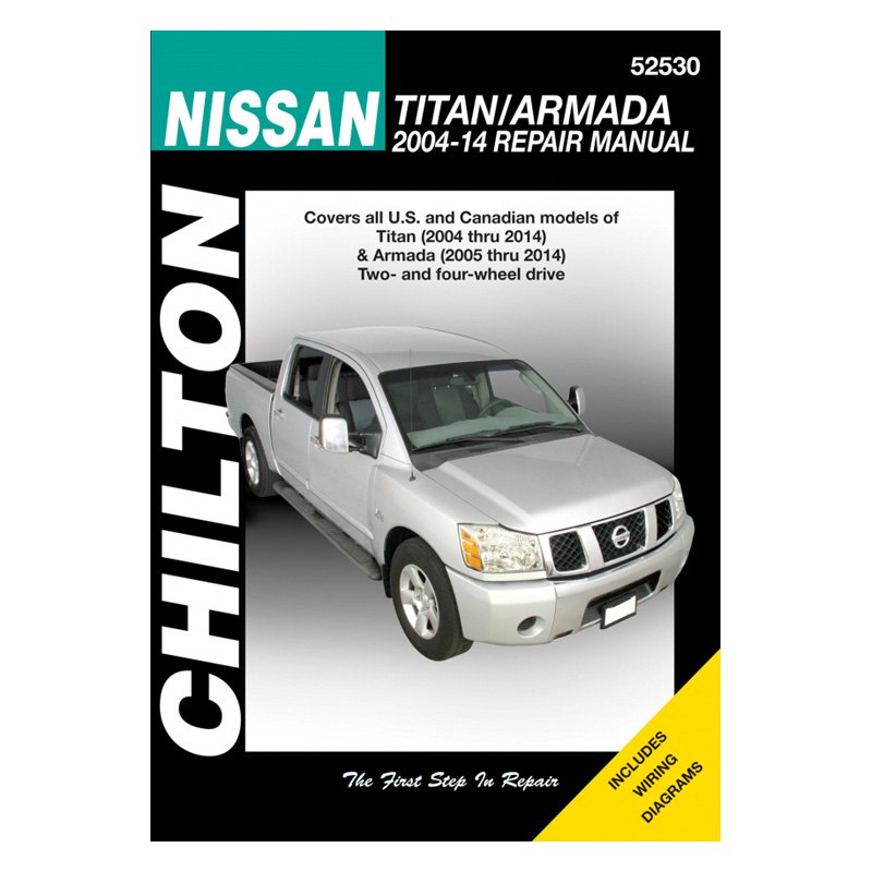 Chilton 52530 Repair Manual for 2004-2014 Nissan Titan