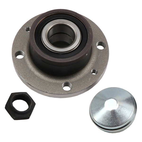 Rear Hub & Bearing - Black - Compatible with Fiat 500 (2013-2018) - Durable Design