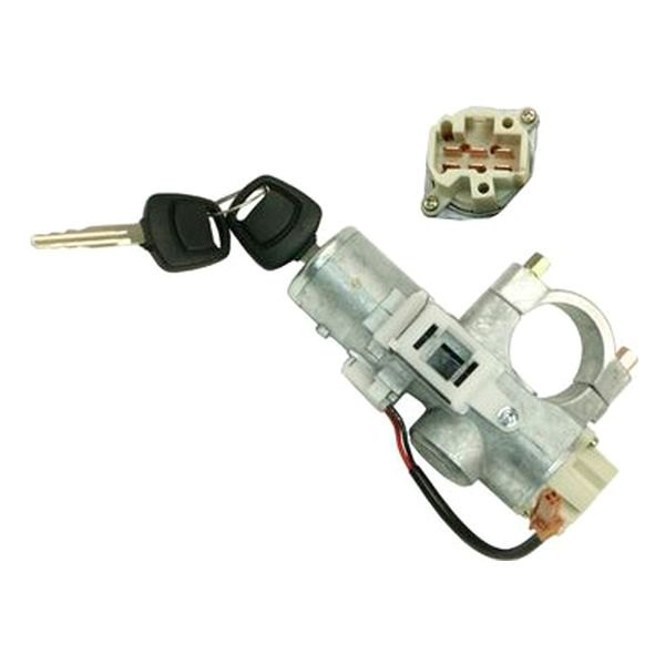 Ignition Lock Cylinder - Black - Compatible with Nissan Sentra 2001-2002