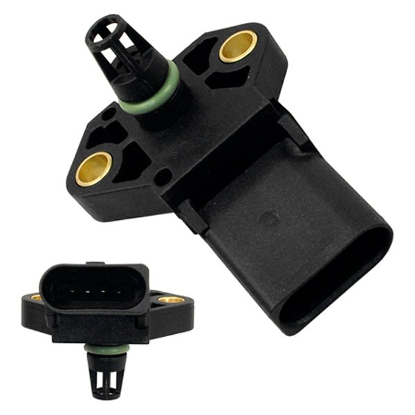 Turbo Boost Pressure Sensor - Black - Compatible with Audi and VW Models