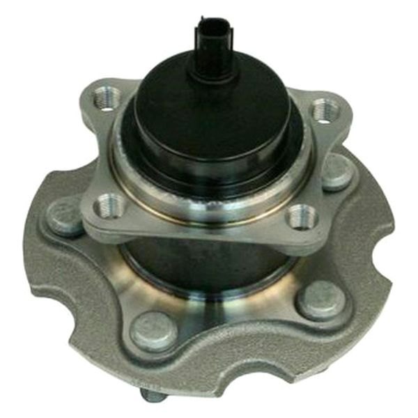 Rear Hub Bearing Assembly - Black - Rear - Durable OE Replacement