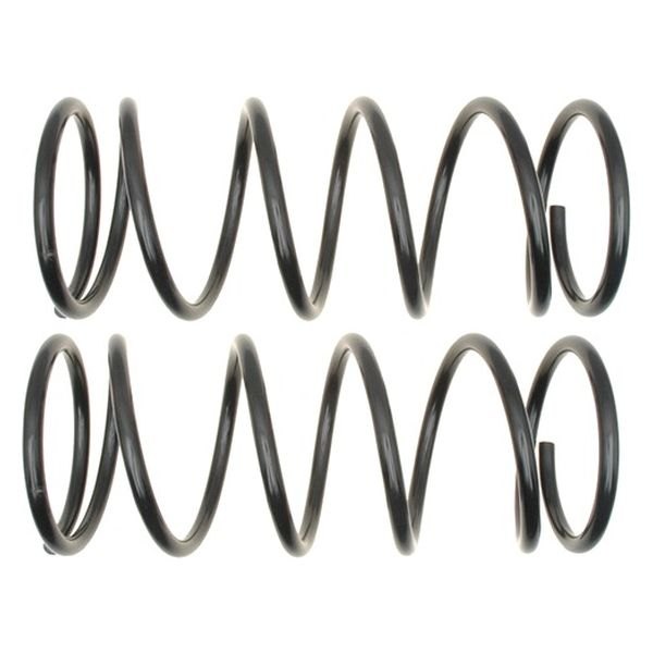 Rear Coil Springs - Black - Set of 2 - Enhanced Vehicle Performance